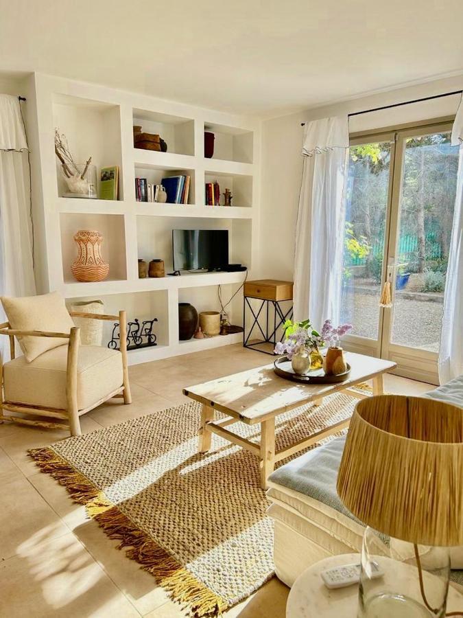 Le Cabanon Valbonne Apartment Bagian luar foto